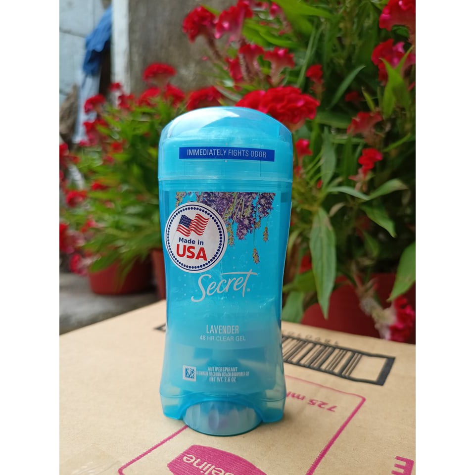 LĂN GEL KHỬ MÙI SECRET LAVENDER 73GR