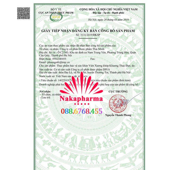 ✅ (6 TẶNG 1) Viên xương khớp KHƯƠNG THẢO ĐAN – Giúp giảm đau nhức cơ xương khớp, vai gáy, thần kinh tọa, thoái hóa khớp | BigBuy360 - bigbuy360.vn