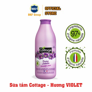 Sữa tắm Cottage của Pháp chai 750ml (Violet)