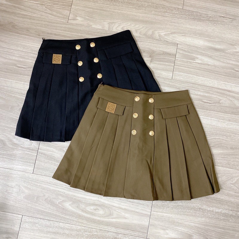 [ Mã WASTRUN4 giảm 10% tối đa 30K đơn 99K] Chân váy dạ xếp ly xòe túi nắp, Chân váy dạ cạp cao CV2013 - NhiNhi Shop | BigBuy360 - bigbuy360.vn