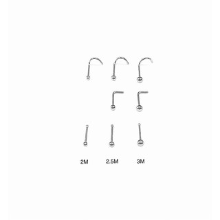 [RẺ VÔ ĐỊCH] 1 CHIẾC Khuyên mũi Basic bi tròn STUDENTSS PIERCING