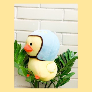 GẤU BÔNG VỊT CON ĐỘI NÓN BẢO HIỂM