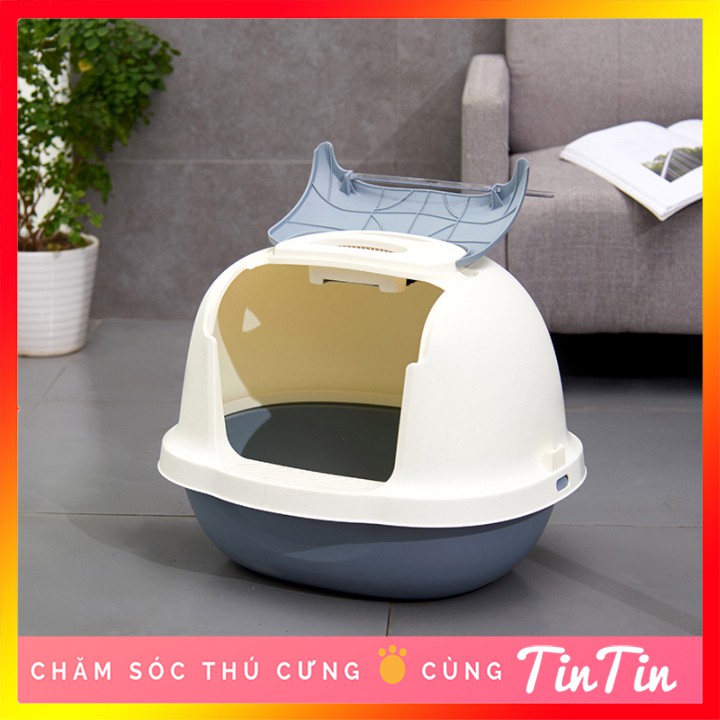 Nhà Vệ Sinh Cho Mèo - Hàng Đẹp kèm xẻng xúc cát #Tintin Pet Store