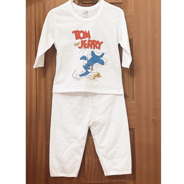 COMBO 2 BỘ THUN TAY DÀI TRẮNG TRẺ EM 100% COTTON MỀM MÁT NHIỀU HÌNH SIÊU DỄ THƯƠNG