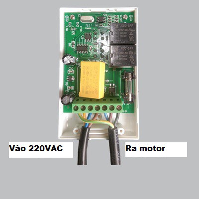 [TP-06RF] Bộ Điều Khiển Màn Hình Máy Chiếu, Đảo chiều động cơ 220VAC, Không Dây RF315Mhz