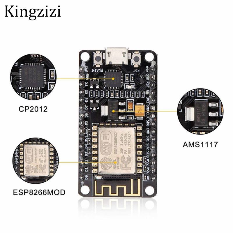 Mô đun mạng không dây CP2102 ESP8266 NodeMcu V3 Lua