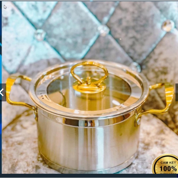 Bộ Nồi Inox 304 Cao Cấp MISU LOUIS, Đáy 3 Lớp Nguyên Khối - Sử Dụng Được Mọi Loại Bếp - 2234445