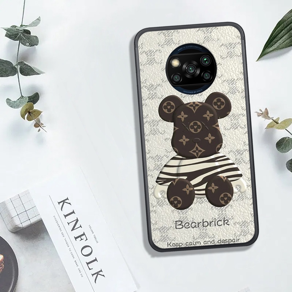 [HOT]ỐP XIAOMI POCO X3  , In Hình Gấu Robot họa tiết L-V màu sắc cực đẹp.