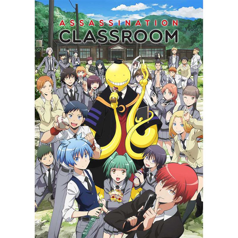 Poster Khổ A3 Hình Nhân Vật Anime Assassination Classroom Độc Đáo