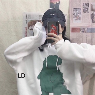Áo mũ hodei khủng long xang - LD