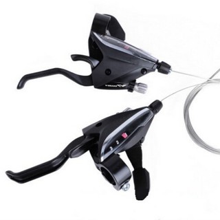 Tay đề - tay bấm xả xe đạp shimano 3x8 ef 65