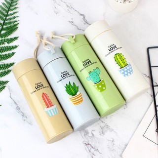 Bình nước thủy tinh bọc nhựa, bình thủy tinh 400ml