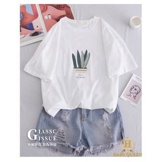 Áo phông chậu cây lá Still HARI0420