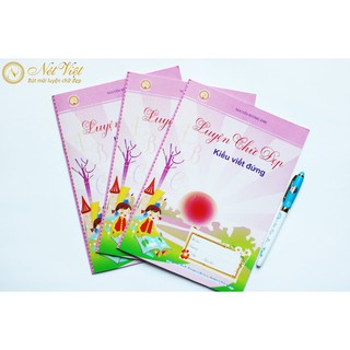 Vở mẫu chữ đứng