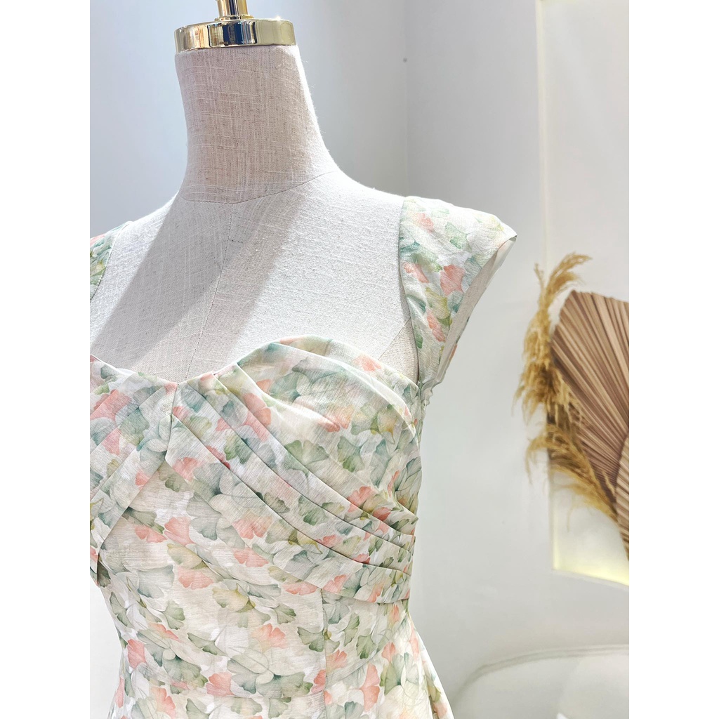 TIELA Đầm váy hoa xếp kiểu - Josie Dress