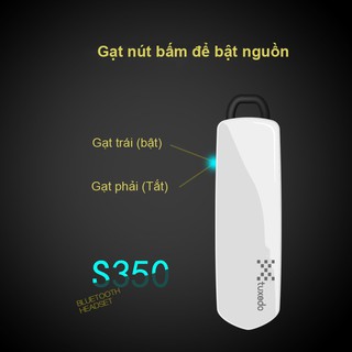 Tai nghe Bluetooth Tuxedo S350  (Bluetooth V4.1, Kết nối 2 thiết bị cùng lúc)