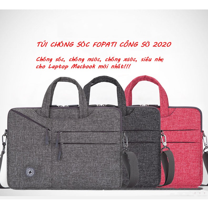 Túi chống sốc Laptop Macbook FOPATI Chống thấm nước, Chống Xước, Siêu Nhẹ 2020 | BigBuy360 - bigbuy360.vn