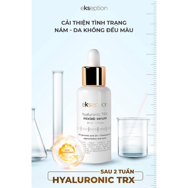 Serum sáng da, mờ nám EKSEPTION Hyaluronic TRX Serum 50ml