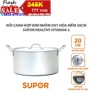 Nồi canh oxy hóa mềm supor healthy 20cm - ht08008-2