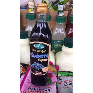Siro Golden Farm hương việt quất 520ml
