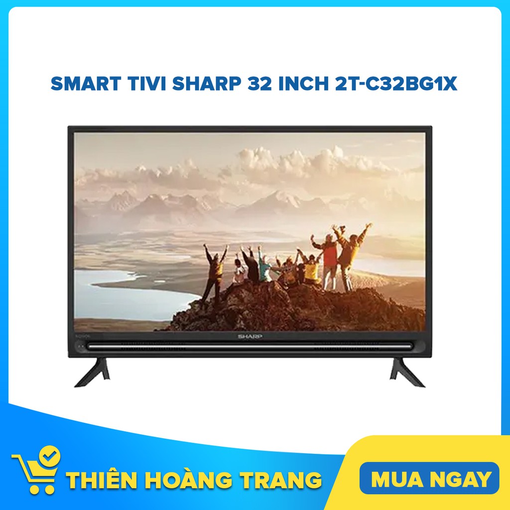 [HCM] Smart Tivi Sharp 32 inch 2T-C32BG1X