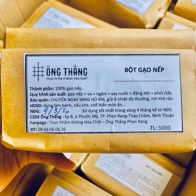 BỘT NẾP ÔNG THẮNG 500G