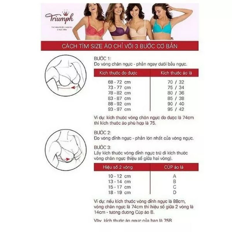 Áo ngực Triumph Maximizer 280 WHU.