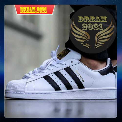 Giày thể thao sneaker nam nữ,giày trắng vạch đen tem vàng hàng chuẩn 11