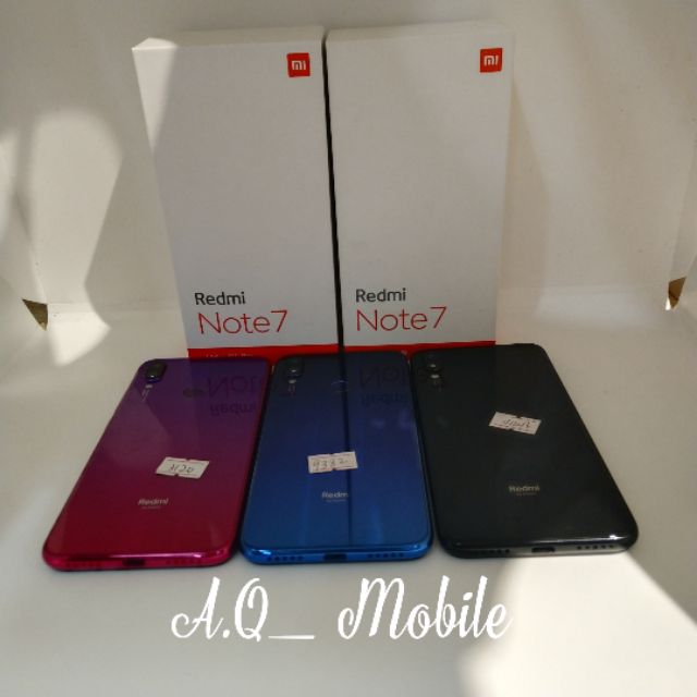 Điện thoại Xiaomi redmi note 7 4g/64g mới 99% đầy đủ phụ kiện