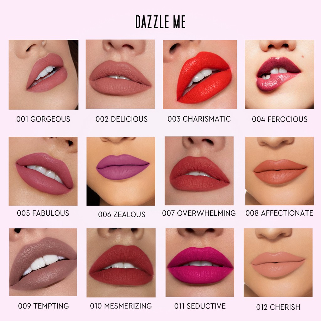 (Hàng Mới Về) Son Lì Chống Nước Lâu Trôi 11 Màu Tùy Chọn 30g | BigBuy360 - bigbuy360.vn