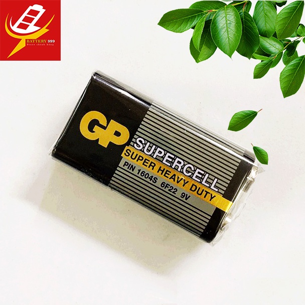 1 Viên Pin GP 9V vuông Cacbon Chính Hãng
