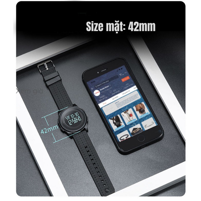Đồng hồ điện tử thể thao nam nữ unisex Skmei chính hãng 1206 chống nước 5ATM | BigBuy360 - bigbuy360.vn