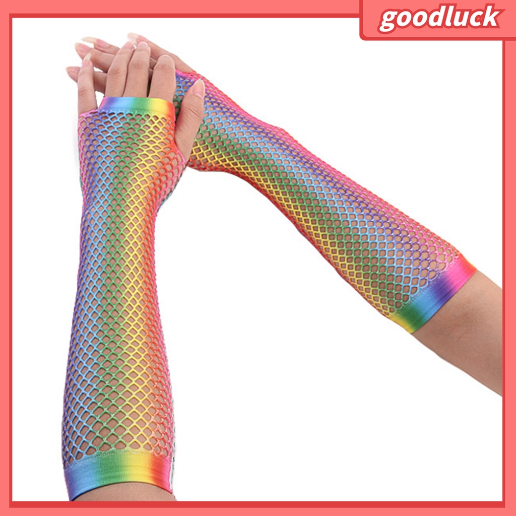 1 Đôi Găng Tay Lưới Hở Ngón Trọng Lượng Nhẹ Một Kích Thước Cho Lễ Hội / Đám Cưới