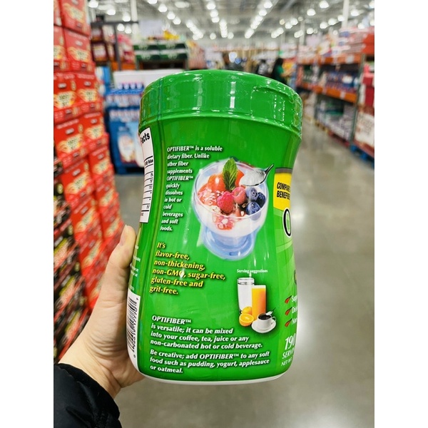 Bột Uống Bổ Sung Chất Xơ Optifiber Kirkland 760g