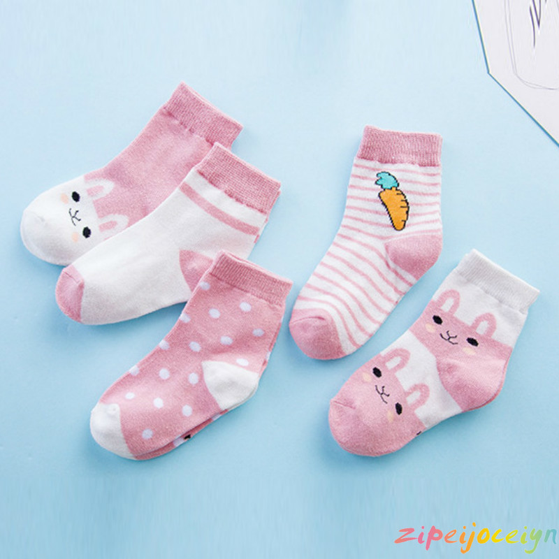 Vớ Trẻ Em In Hình Thỏ Dễ Thương