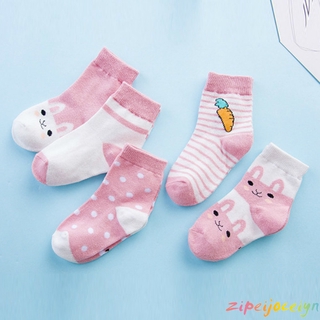 Vớ Trẻ Em In Hình Thỏ Dễ Thương