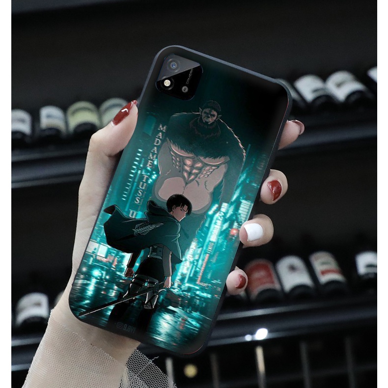Ốp Điện Thoại Mềm In Hình Anime Attack On Titan Cho OPPO A5 A9 A8 A31 A12 A12E A15 A15S A53 A32 A54 4G A54 5G