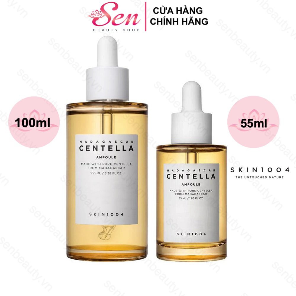 Tinh Chất Rau Má Giảm Mụn Mờ Thâm Phục Hồi Da Skin1004 Madagascar Centella Ampoule