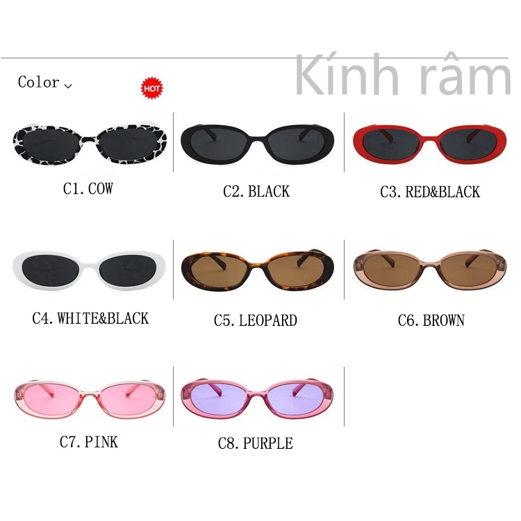 Oval Sunglasses Women Brand Designer Pink 2021 Vintage Retro Sun glasses Frame