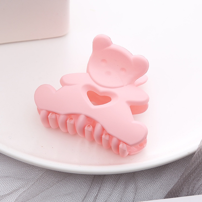 Kẹp tóc càng cua cỡ vừa hình gấu ngộ nghĩnh dễ thương cho nữ KCG