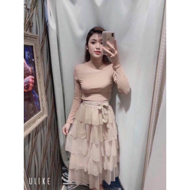 #ÁO_HỞ_VAI DÀI TAY CÓ CỔ KIỂU MỚI | BigBuy360 - bigbuy360.vn