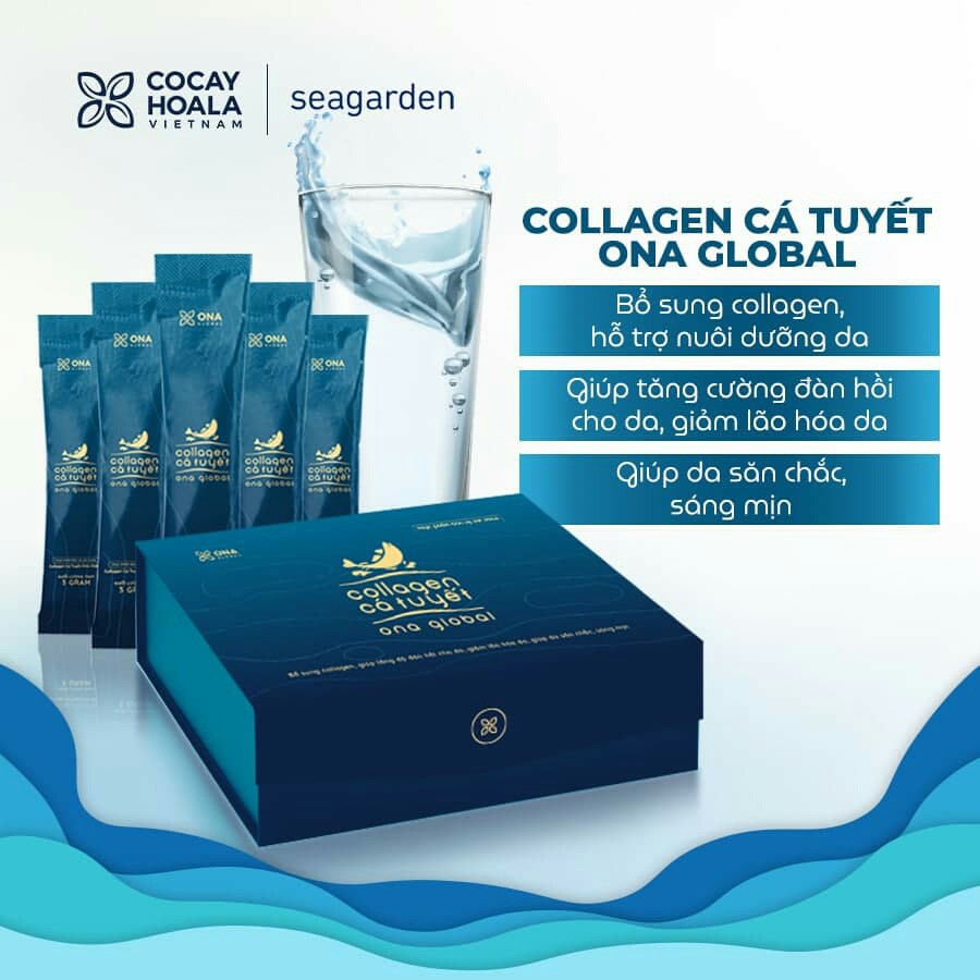 [Mua 5 tặng 1] Combo 5 hộp Collagen cá tuyết Nauy Cocayhoala làm đẹp da, da săn chắc, căng bóng ngậm nước ẩm mượt | BigBuy360 - bigbuy360.vn