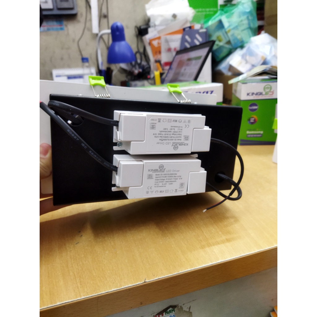 ĐÈN LED ÂM TRẦN VUÔNG SPOTLIGHT KINGLED ĐƠN, ĐÔI. cam kết chuẩn chính hãng bảo hành 2 năm