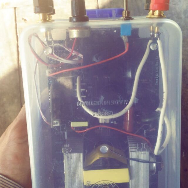 Máy điện tử băm xung12fet