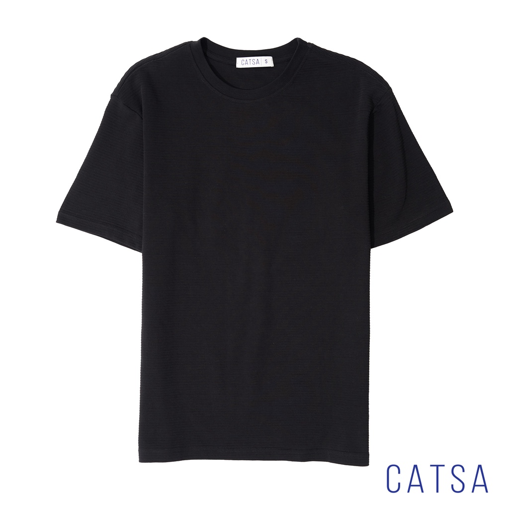 Áo thun nam cổ tròn CATSA vải thun cotton mặc thoải mái, thoáng mát, thấm hút mồ hôi ATN272 - ATN273 - ATN288