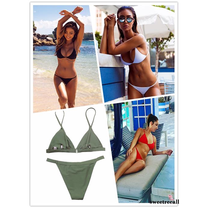 Bộ bikini hai mảnh thiết kế nâng ngực quyến rũ cho nữ