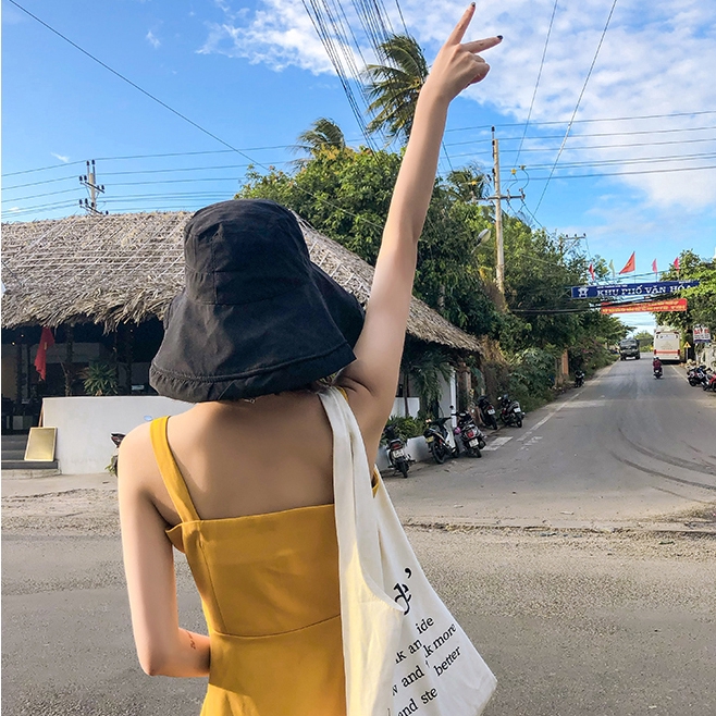 Mũ chống nắng cho phụ nữ UV Thiết kế vành rộng