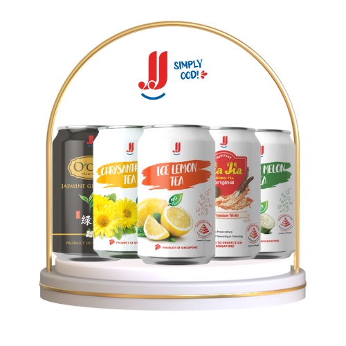 Lốc 6 Trà Chanh JJ  - Thương hiệu Singapore