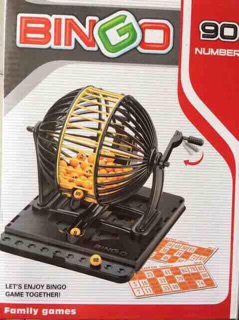 Lô tô quay 90 số - 48 lá - bộ bingo dành cho gia đình và tổ chức sự kiện