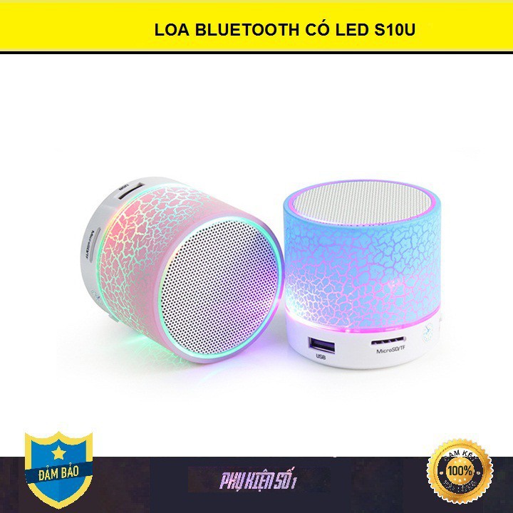 Loa Bluetooth Mini Có Led có khe cắm thẻ nhớ,usb Chất âm hay